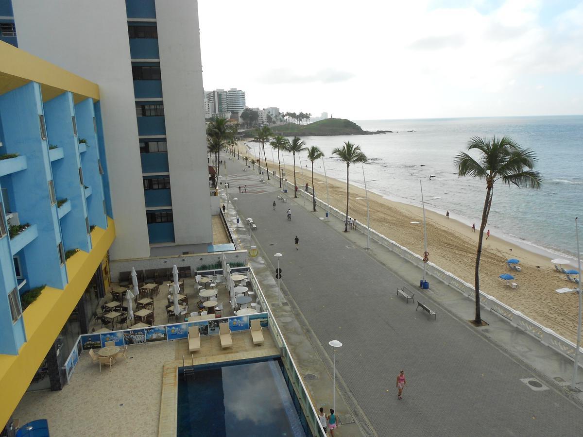 Apart Flat Farol Da Barra Salvador de Bahía Exterior foto